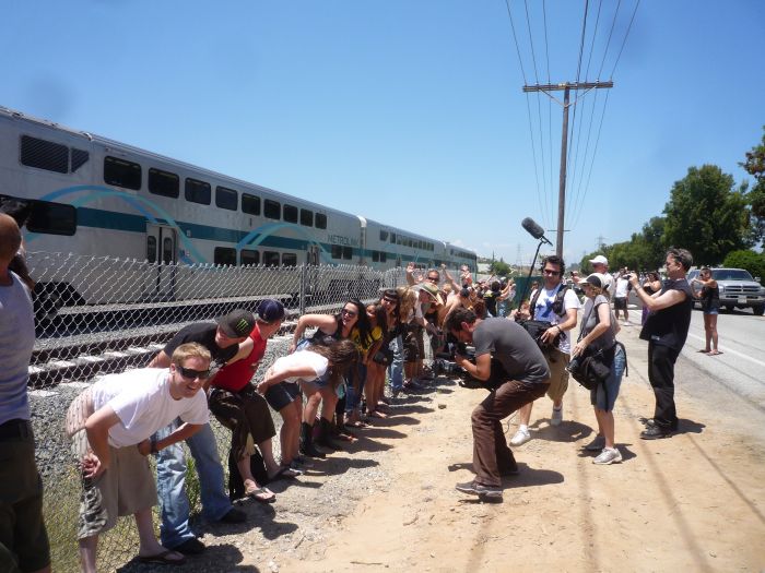 Mooning of the Amtrak