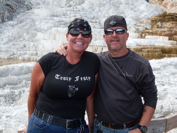 Me n Kelly in Yellowstone