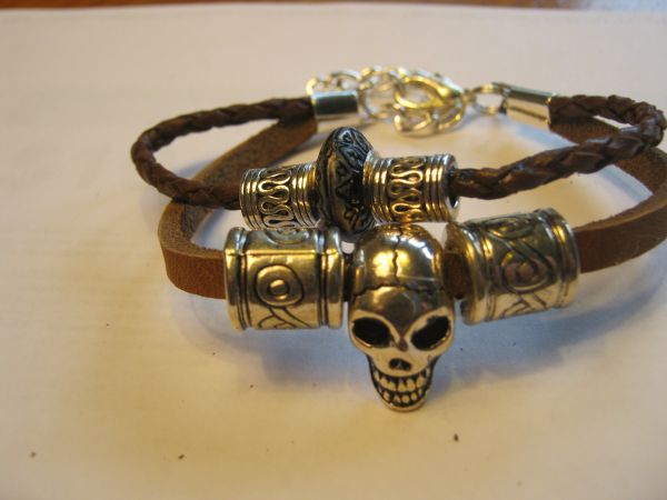 leather bracelet