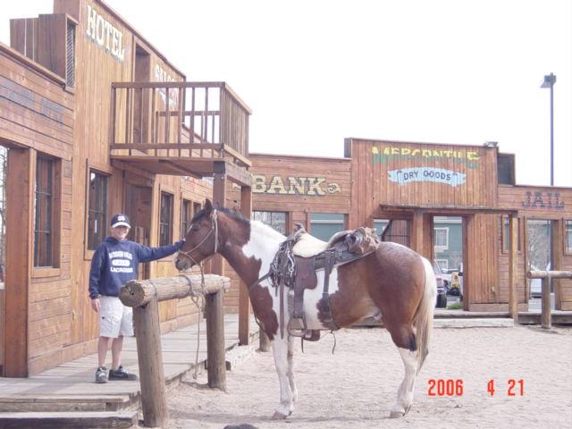 Old west town this kid ask me to snap this pic he said he is Doc Holidays son