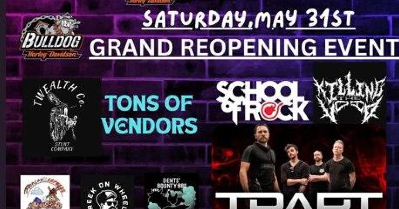 Grand Re-Opening of Bulldog Harley-Davidson