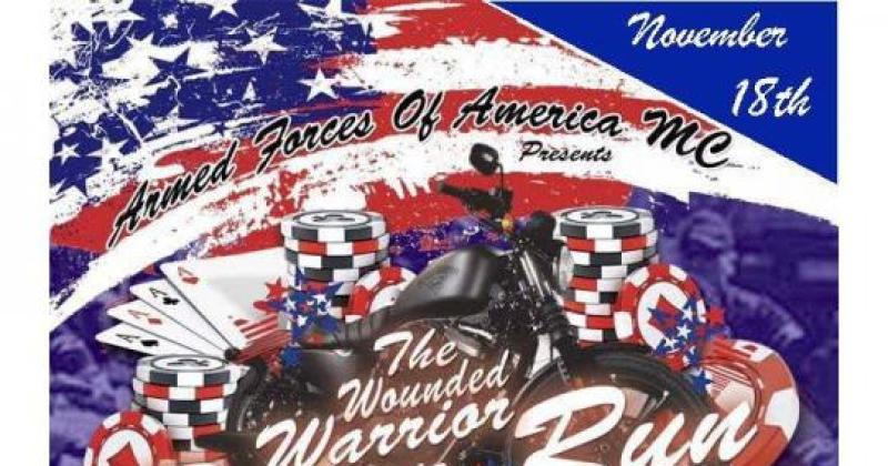 Armed Forces of America MC Present the 2nd annual Wounded Warriors of Mississippi poker run