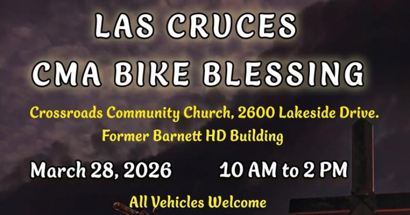 Las Cruces CMA Bike Blessing