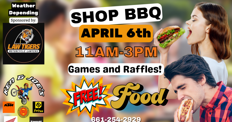 SHOP BBQ sponsored by LAW TIGERS LOS ANGELES