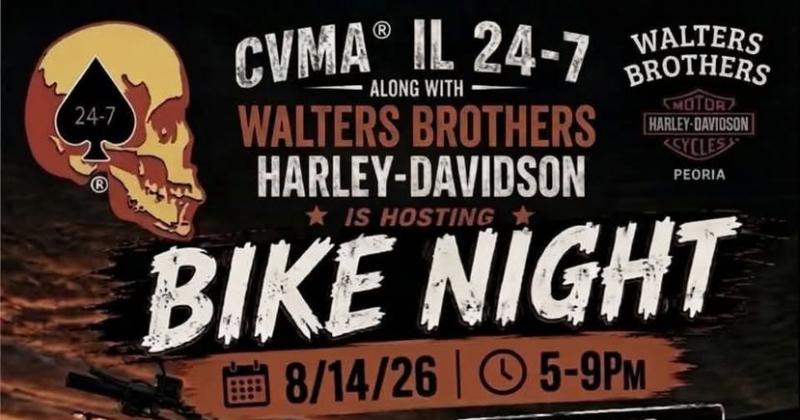 CVMA&reg; 24-7 Bike Night w/ Walters Brothers Harley Davidson