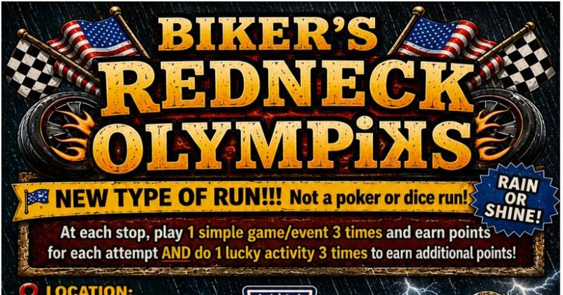 Biker's REDNECK  OLYMPiKS