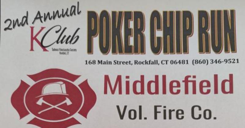 2nd Annual Poker Chip Run to Benefit Middlefield Vol. Fire Co.
