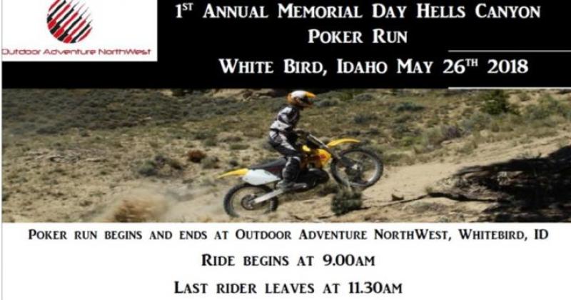 1st Annual Memorial Day Hells Canyon Poker run