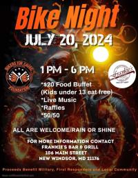 Bikers For Cause Maryland Chapter 6 Bike Night