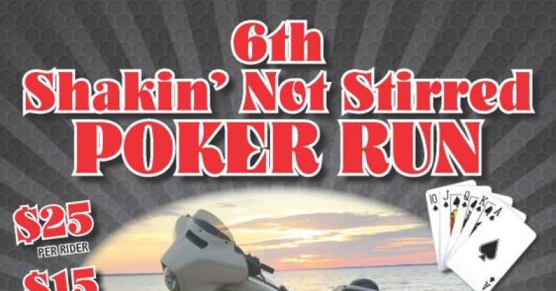 6th Shakin' Not Stirred Poker Run for Parkinson's Disease 