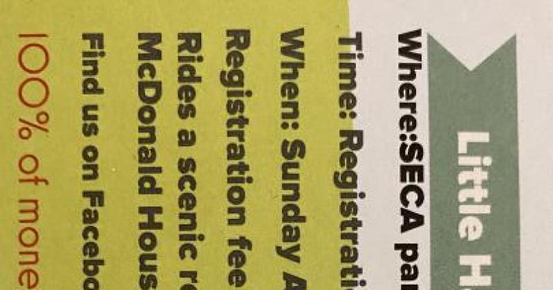 Little Hands Big Plans Make-A-Wish ride