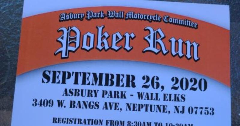 Asbury Park -Wall Elks Motorcycle Committee Poker Run