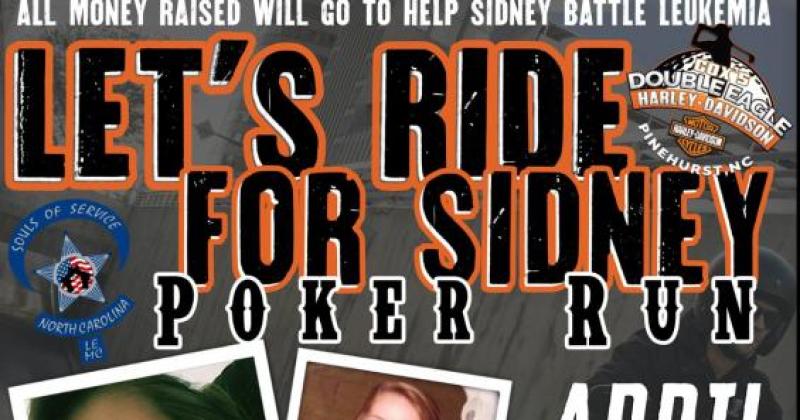 Lets Ride for Sidney Povish Poker Run Fundraiser