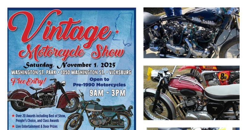 Vicksburg Vintage Motorcycle Show