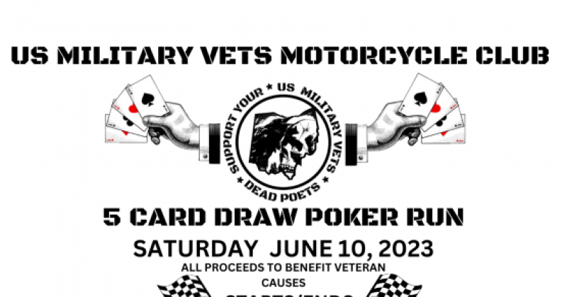 U.S. Military Vets MC - Sidney Poker Run