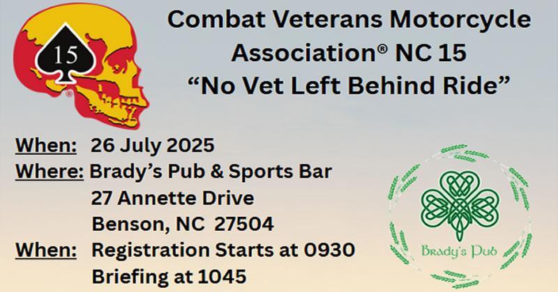 CVMA NC - No Vet Left Behind