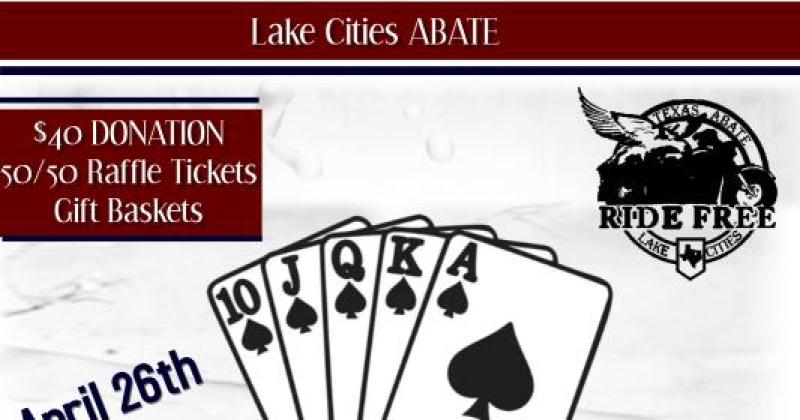 Lake Cities ABATE Poker Fundraiser 
