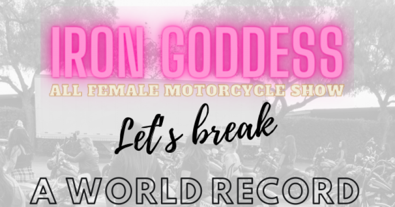 Help Us Break a World Record - All Female Motorcycle Show