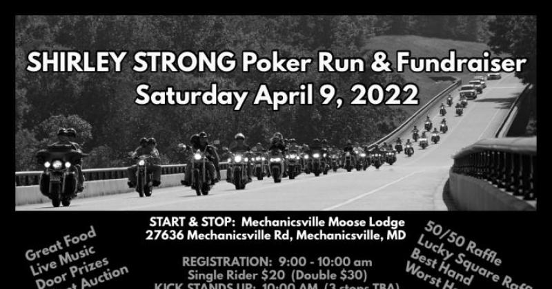 Poker Run / Fundraiser for Shirley Jackson