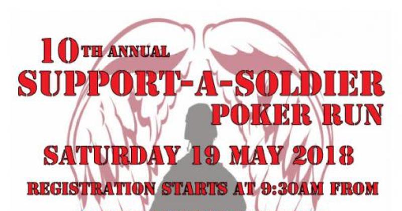 10th Annual Support-A-Soldier Poker Run