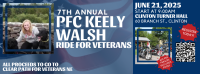 7th Annual PFC Keely Walsh Memorial Ride for Veterans