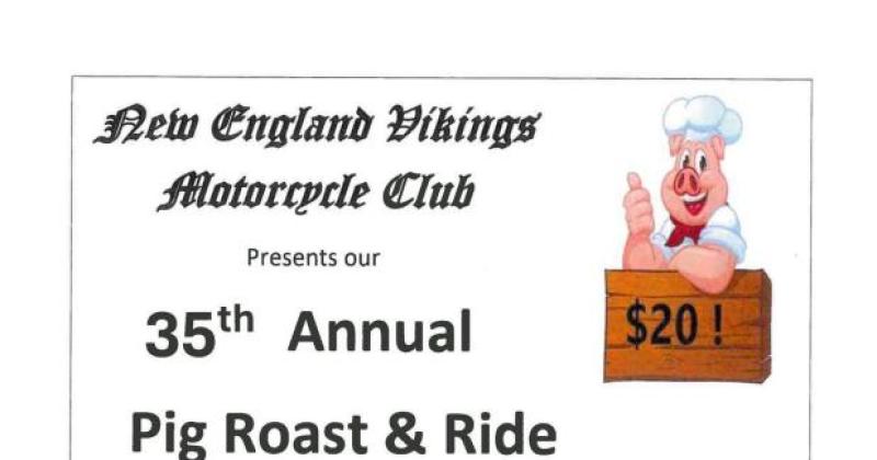 New England Vikings Motorcycle Clubs Annual Pig Roast & Ride