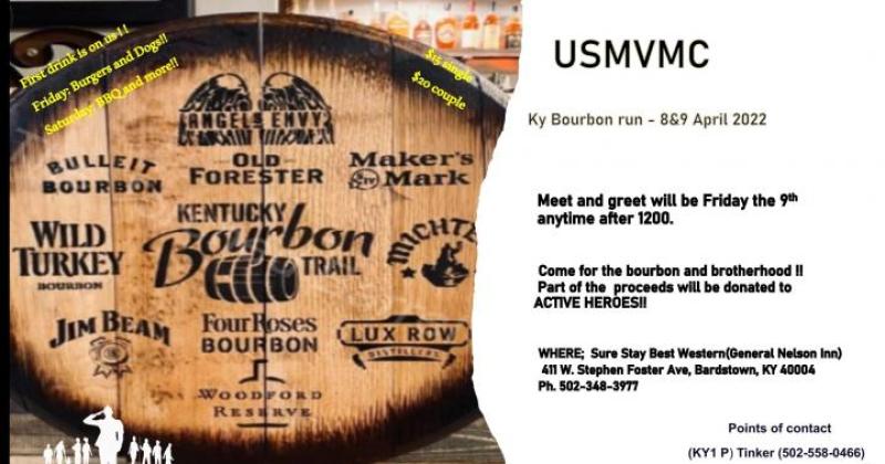 US Military Vets MC Bourbon Run