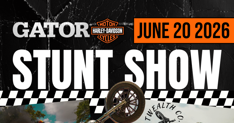 Stunt Show at Gator Harley-Davidson