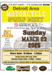 Detroit Area Motorcycle Swap Meet Meet