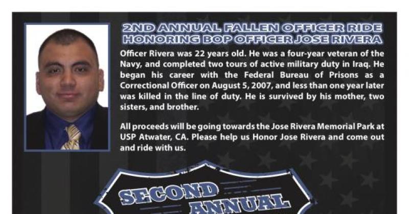 2nd Annual Fallen Officer Ride Honoring Jose Rivera