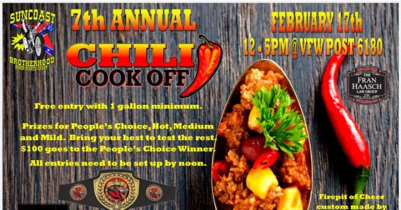 7th Annual Chili Cook Off - Suncoast Brotherhood Pasco County