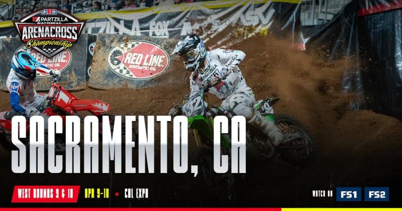 Partzilla Arenacross - Rounds  - 9 & 10 - Sacramento, CA