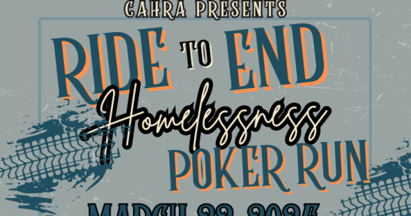 CAHRA'S  Ride To End Homelessness 