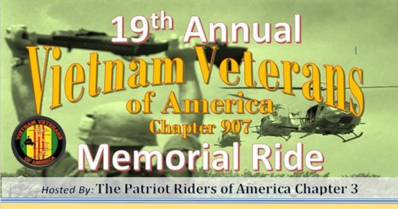 19 Annual Vietnam Veterans of America Chapter 907 Memorial Ride