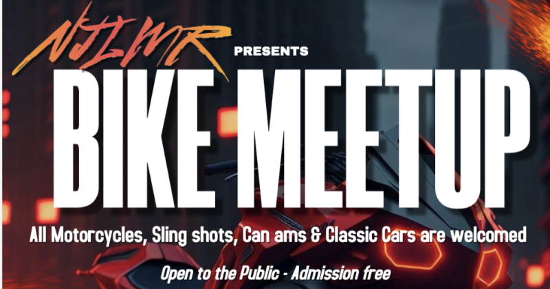 Sun. Aug. 31 NJLMR Bike Meet & Motorcycle contest