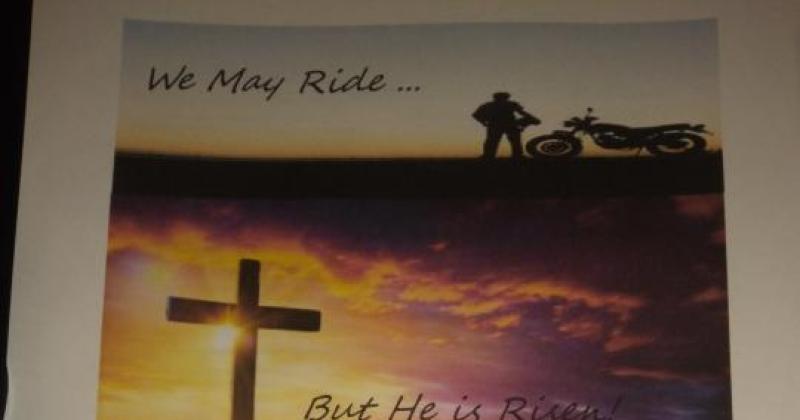 Biker Easter Service and Bike Blessings