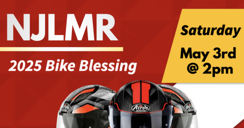 Free 2025 NJLMR Motorcycle Bike Blessing