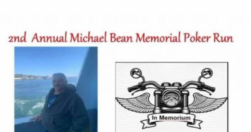 2nd Annual Michael Bean Memorial Poker Run