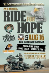 2nd annual RIDE for HOPE 