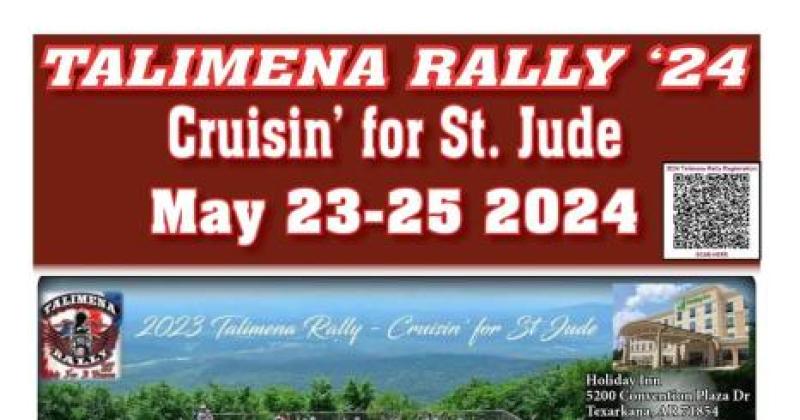 Talimena Rally Cruisin for St Jude 2024