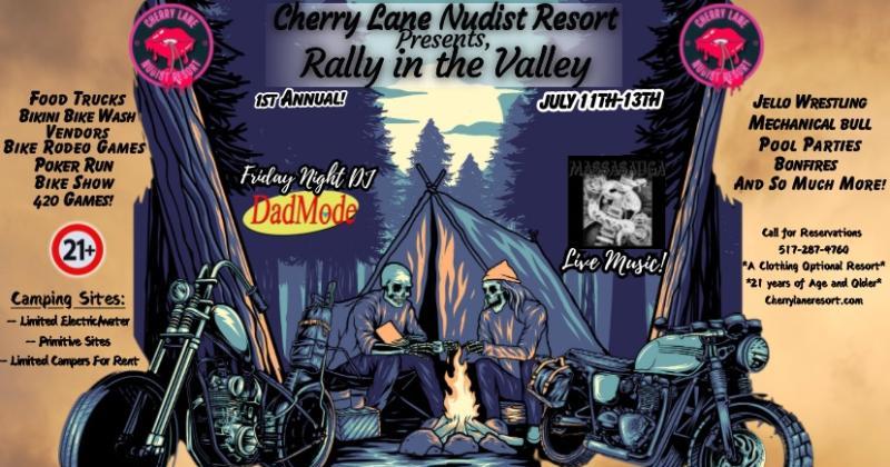 CHERRY LANE NUDIST RESORT "RALLY IN THE VALLEY"