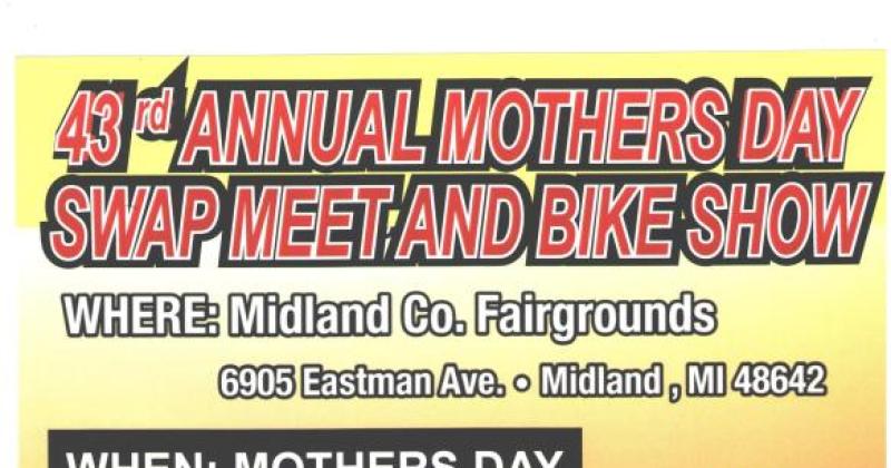 Midland Mothers Day Swap Meet & Bike Show