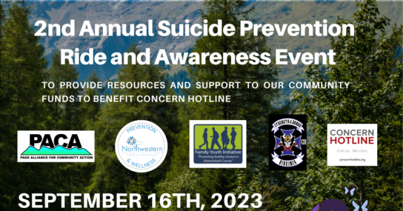 Suicide Prevention Motorcycle Ride