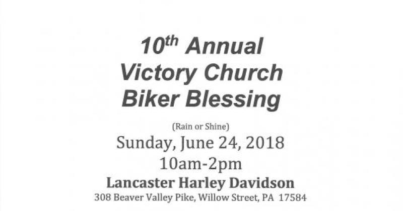 Victory Church Biker Blessing
