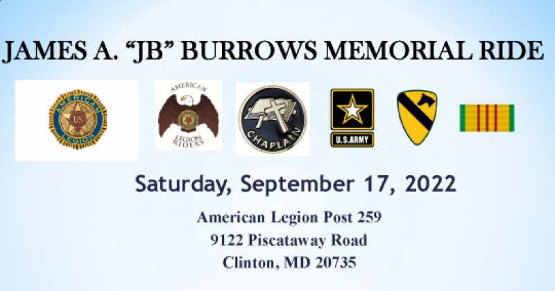 James A. “JB” Burrows Memorial Ride