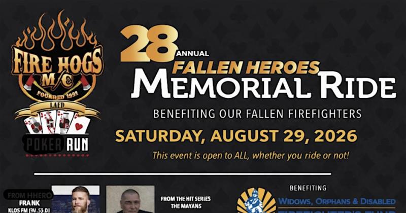 28TH ANNUAL FALLEN HEROES MEMORIAL RIDE