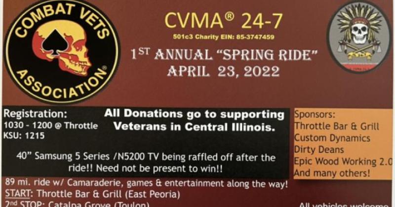 CVMA 24-7 First Annual “Spring Ride” 