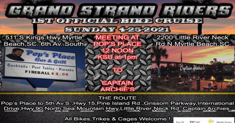 Grand Strand Rider's - 1st Official Cruise