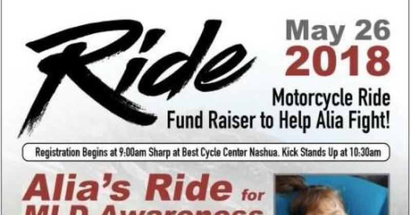 Alia's Ride MLD Awareness
