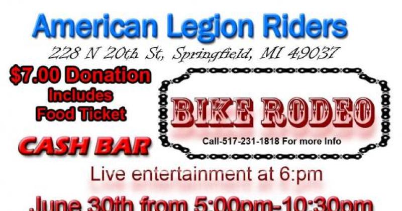 American Legion Riders Post 298 Bike Rodeo